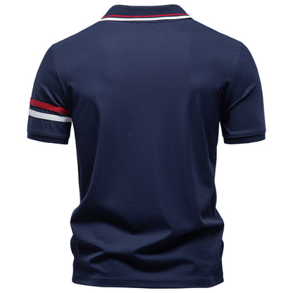AIOPESON Short Sleeve Polo PL7022 - BundleWear
