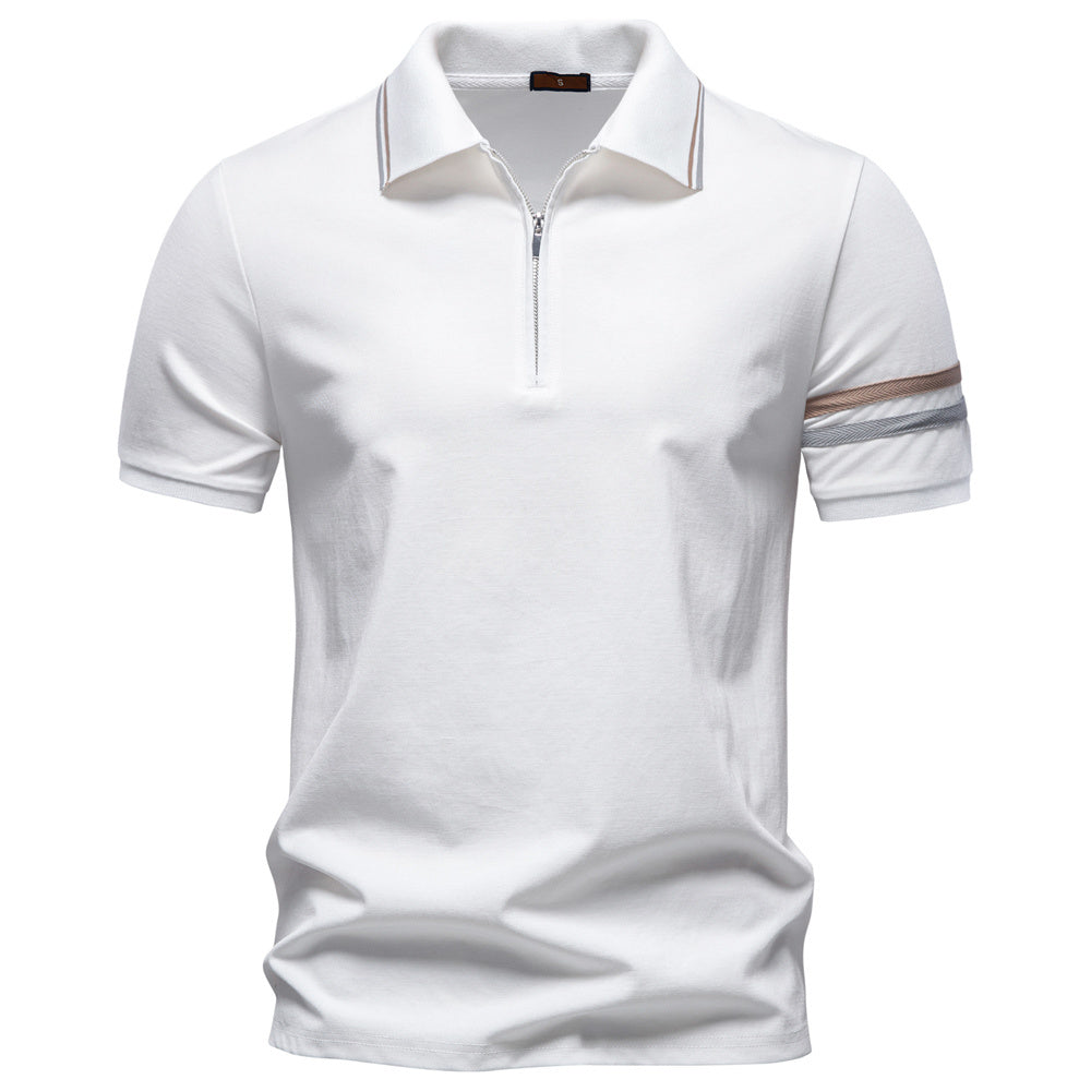 AIOPESON Short Sleeve Polo PL7022 - BundleWear
