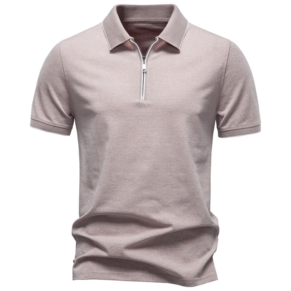 AIOPESON Short Sleeve Polo PL7027 - BundleWear