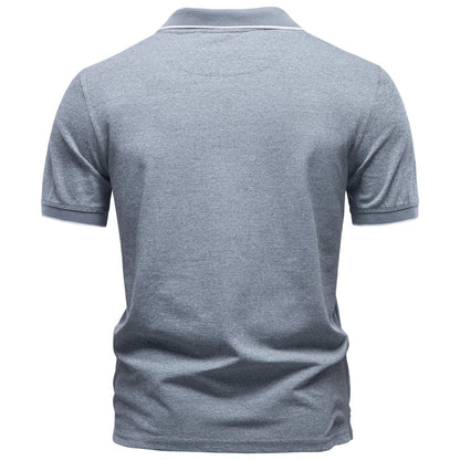 AIOPESON Short Sleeve Polo PL7027 - BundleWear