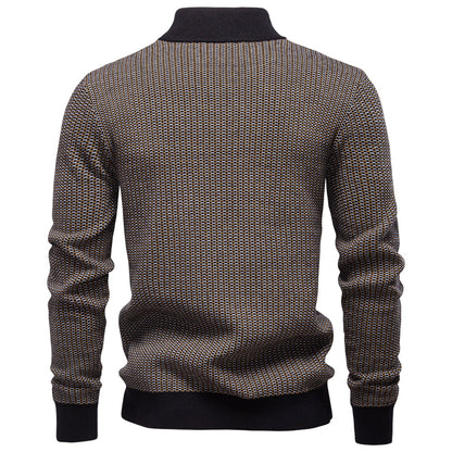 AIOPESON Stand Collar Sweater Y6228  多一个颜色需要删除 - BundleWear