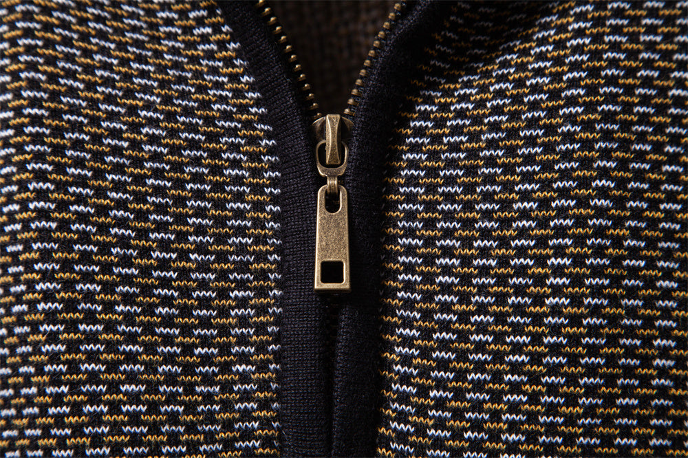 AIOPESON Stand Collar Sweater Y6228  多一个颜色需要删除 - BundleWear