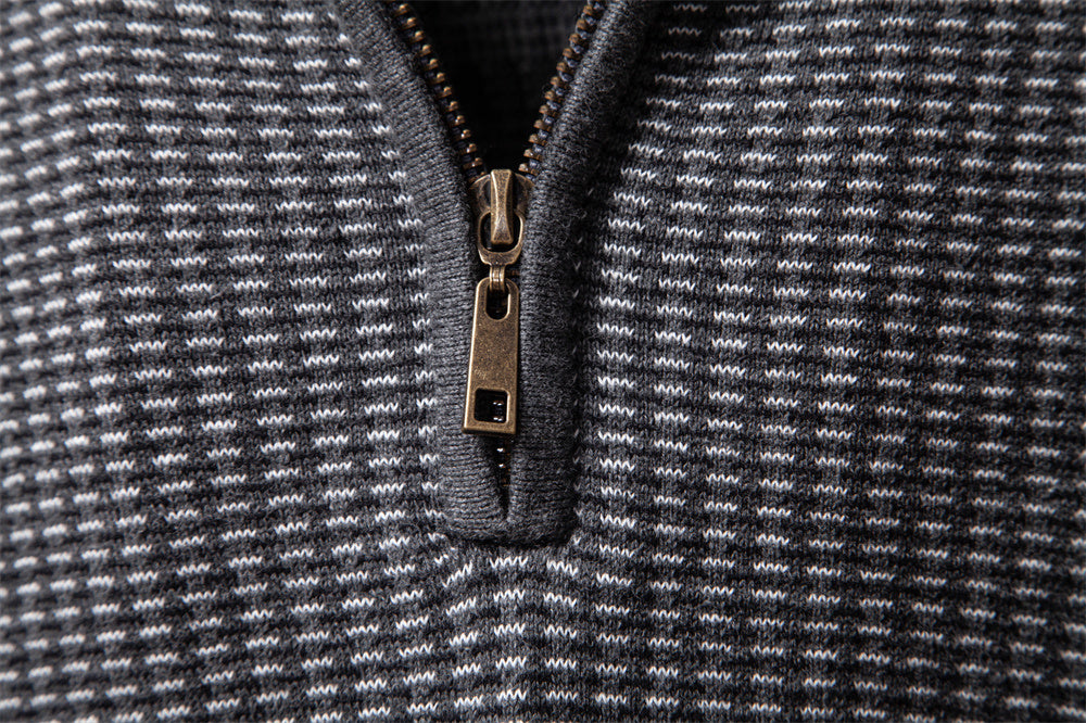 AIOPESON Stand Collar Sweater Y6228  多一个颜色需要删除 - BundleWear