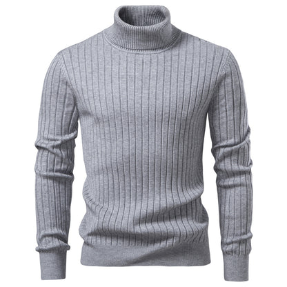 AIOPESON Turtleneck Sweater HIGH003 - BundleWear