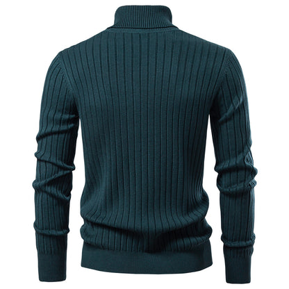 AIOPESON Turtleneck Sweater HIGH003 - BundleWear