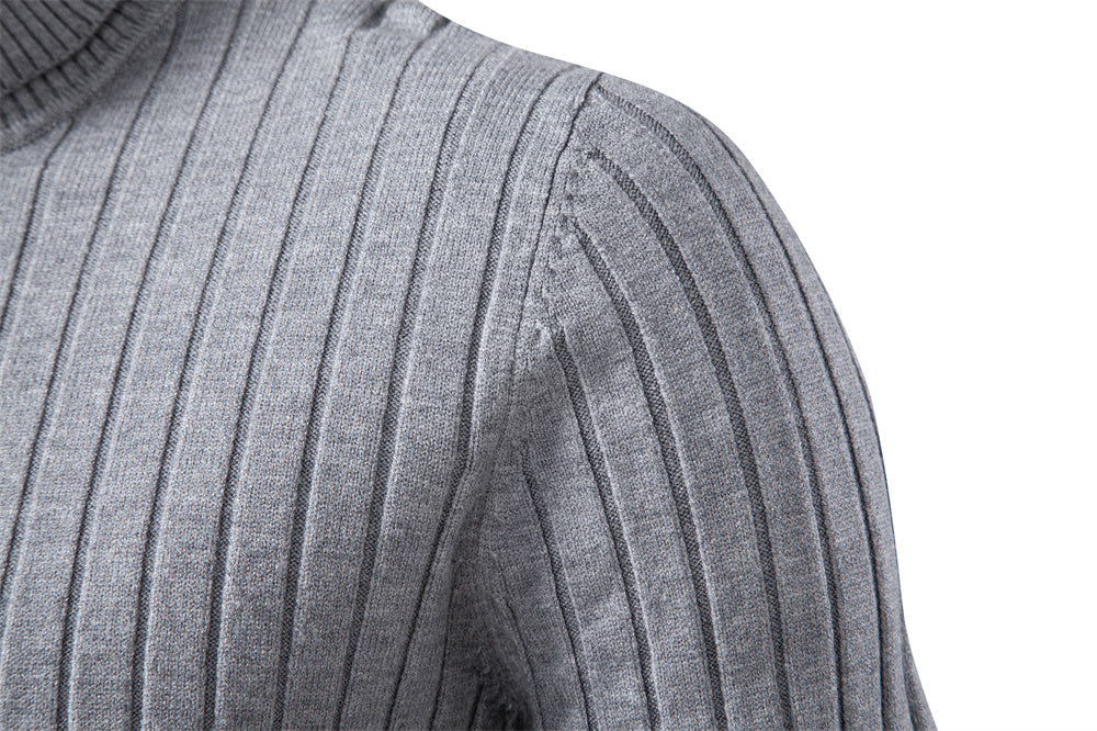 AIOPESON Turtleneck Sweater HIGH003 - BundleWear