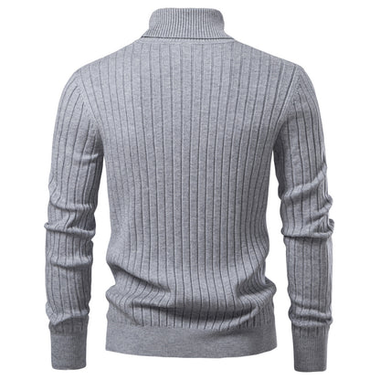 AIOPESON Turtleneck Sweater HIGH003 - BundleWear