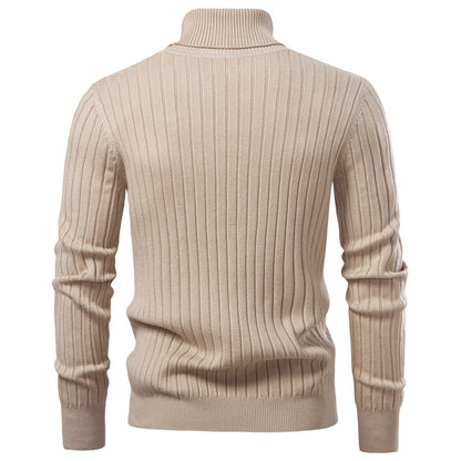 AIOPESON Turtleneck Sweater HIGH003 - BundleWear