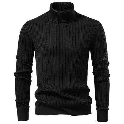 AIOPESON Turtleneck Sweater HIGH003 - BundleWear