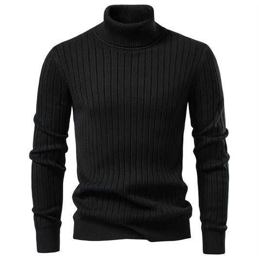 AIOPESON Turtleneck Sweater HIGH003 - BundleWear