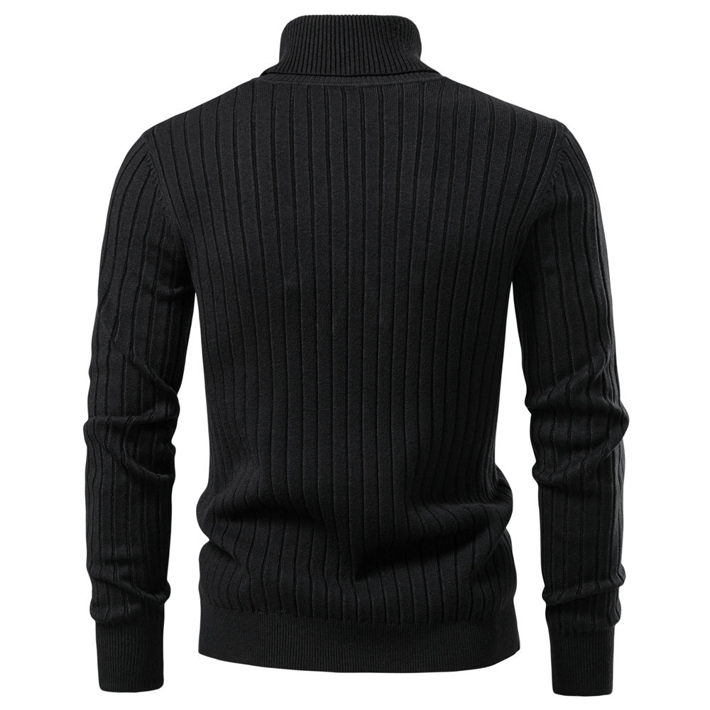 AIOPESON Turtleneck Sweater HIGH003 - BundleWear