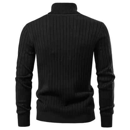 AIOPESON Turtleneck Sweater HIGH003 - BundleWear