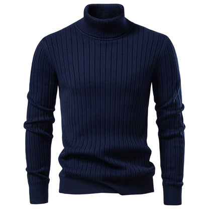 AIOPESON Turtleneck Sweater HIGH003 - BundleWear