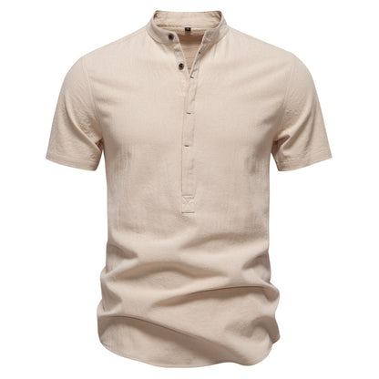 AIOPESON Cotton Linen Shirt SH2039 - BundleWear