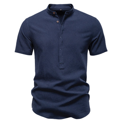 AIOPESON Cotton Linen Shirt SH2039 - BundleWear