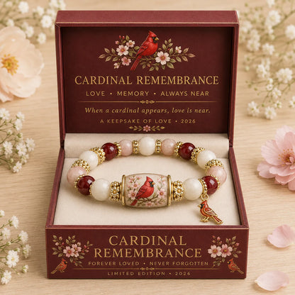 Symbolic Healing Beaded Bracelet - Hummingbird Charm for Hope & Resilience - 2026 Love & Peace Edition