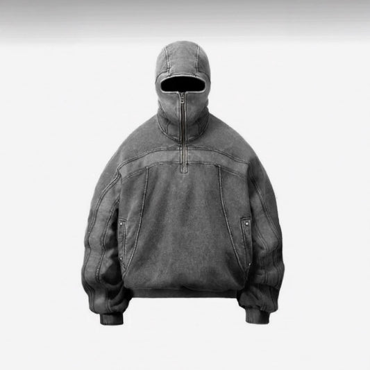 Ninja mask unique design hooded sweatshirt