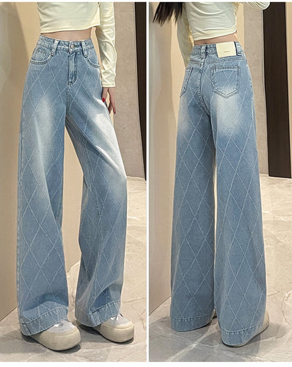 Plaid jeans