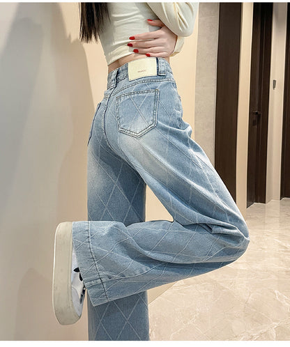 Plaid jeans