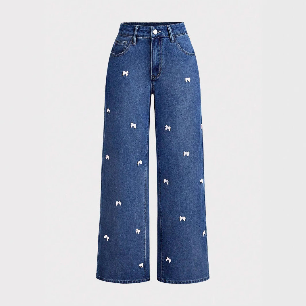 Bow jeans