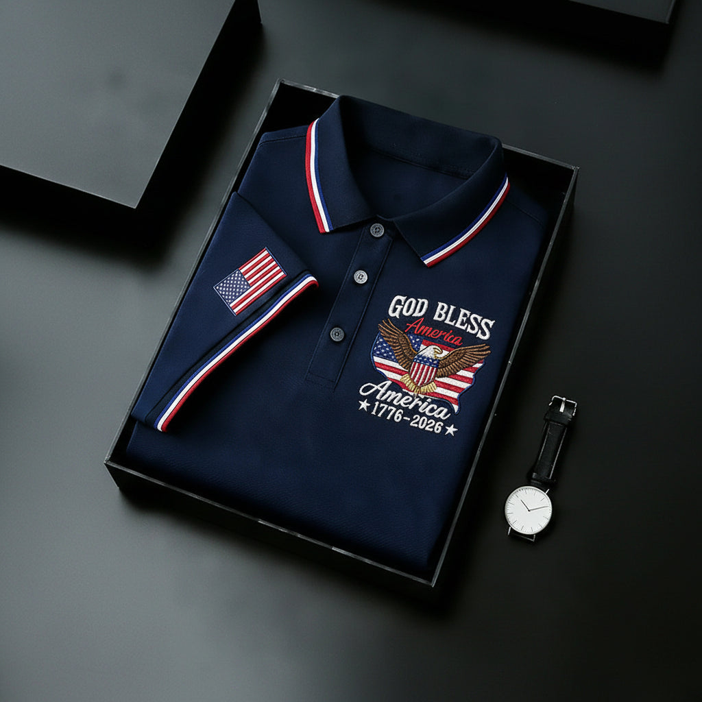 Men's short-sleeved polo shirt ML22 - BundleWear