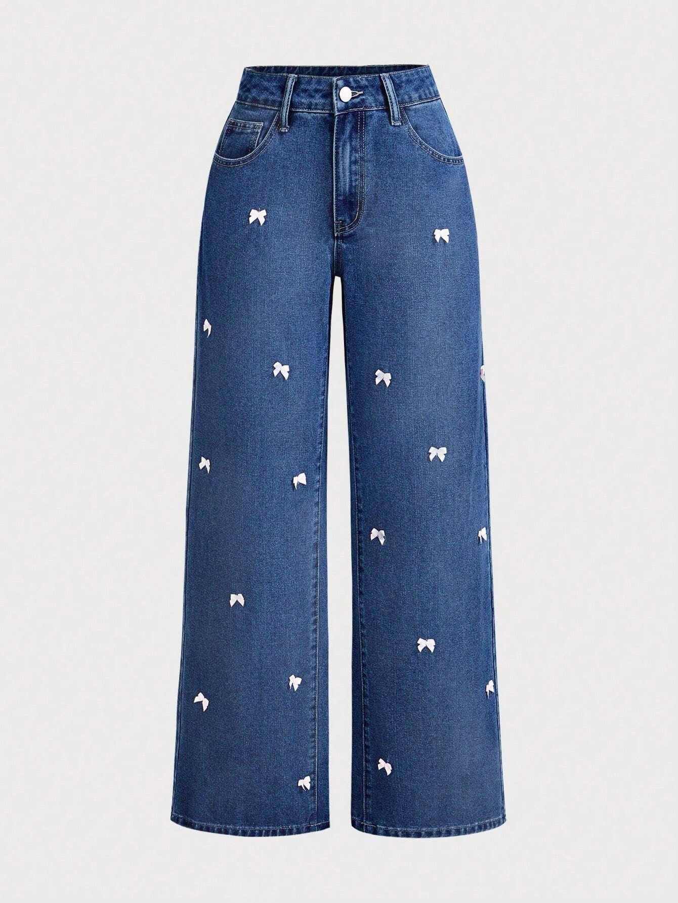 Bow jeans