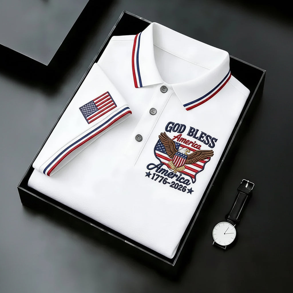 Men's short-sleeved polo shirt ML22 - BundleWear