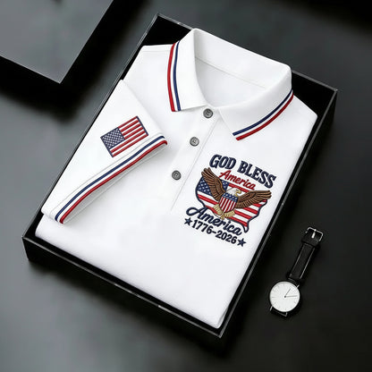 Men's short-sleeved polo shirt ML22 - BundleWear