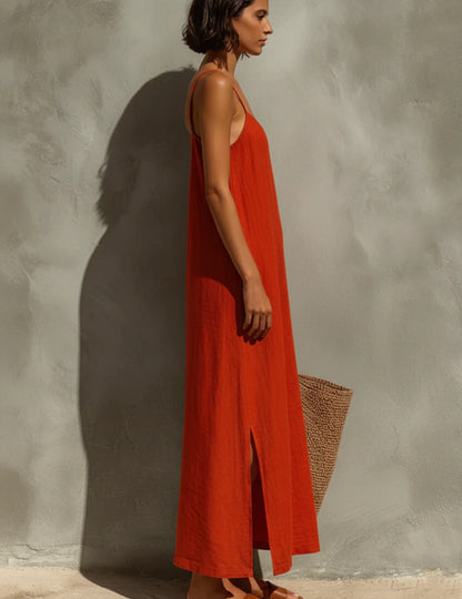 Boho Resort Cotton Dress