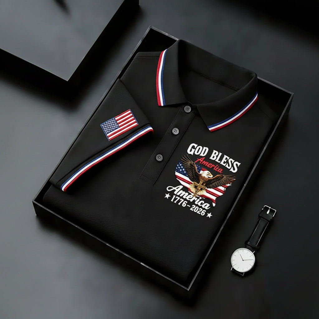 Men's short-sleeved polo shirt ML22 - BundleWear