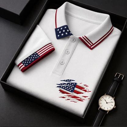 Men's short-sleeved polo shirt ML1225 - BundleWear