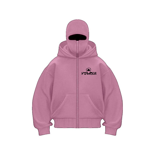 Ninja mask double hooded unique design hooded sweatshirt