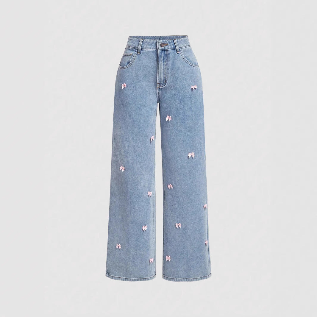 Bow jeans