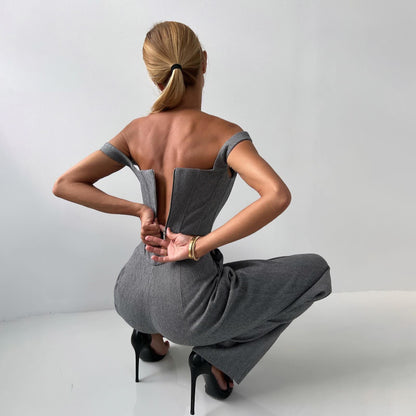 High-end three-piece suit for women
