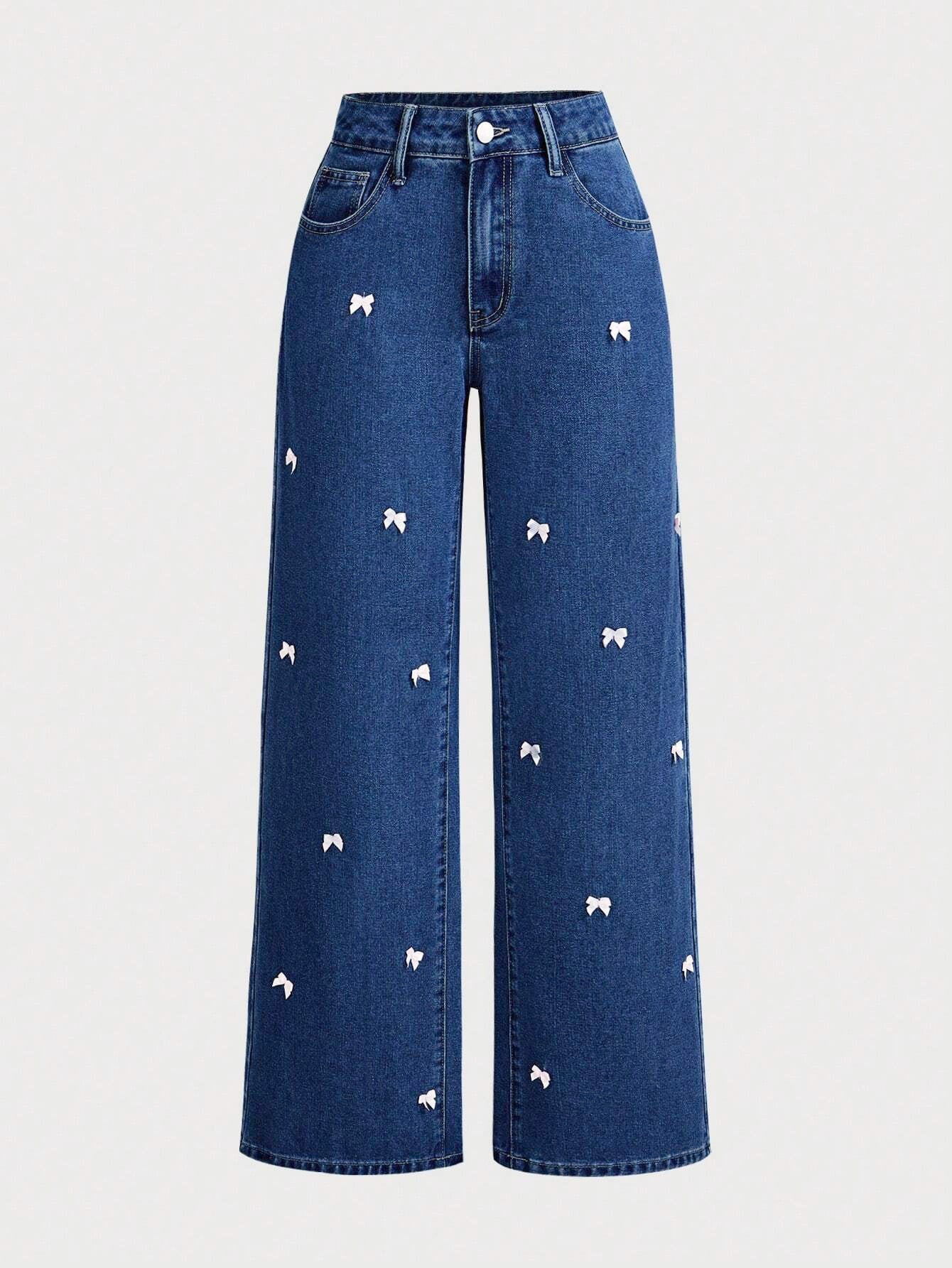 Bow jeans