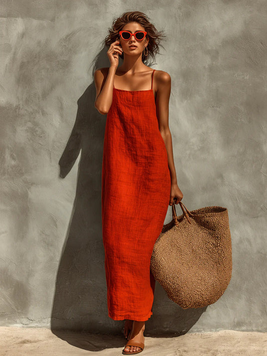 Boho Resort Cotton Dress