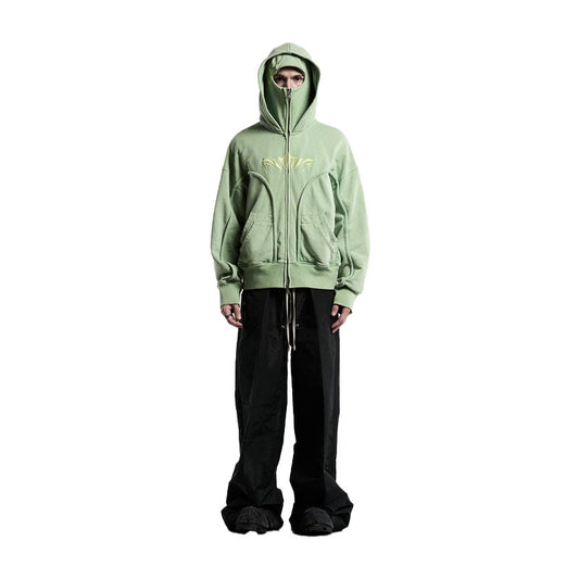 Ninja Mask Double Hood Unique Design Hoodie