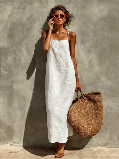 Boho Resort Cotton Dress