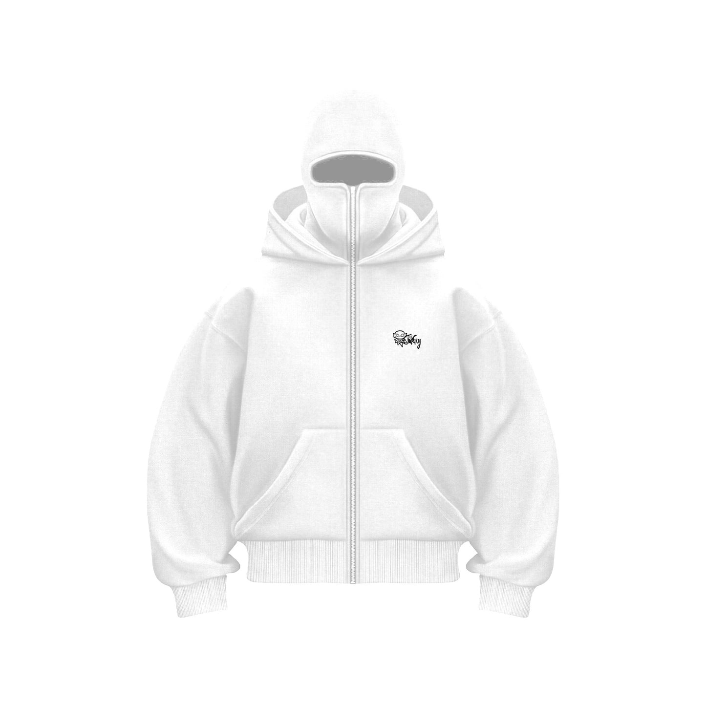 Ninja Mask Double Hood Unique Design Hoodie