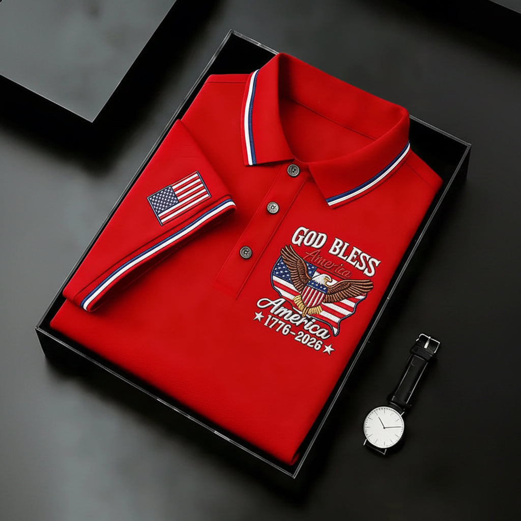 Men's short-sleeved polo shirt ML22 - BundleWear