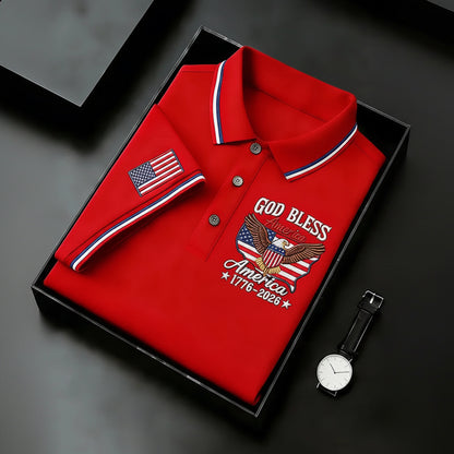 Men's short-sleeved polo shirt ML22 - BundleWear