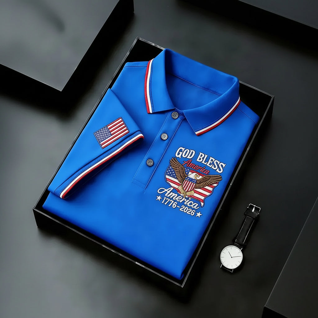 Men's short-sleeved polo shirt ML22 - BundleWear