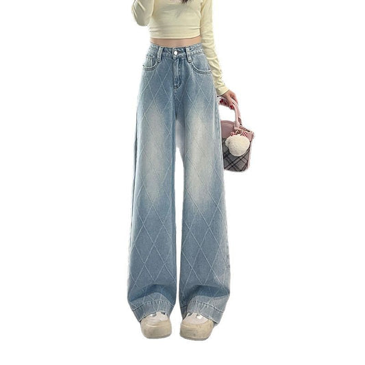 Plaid jeans