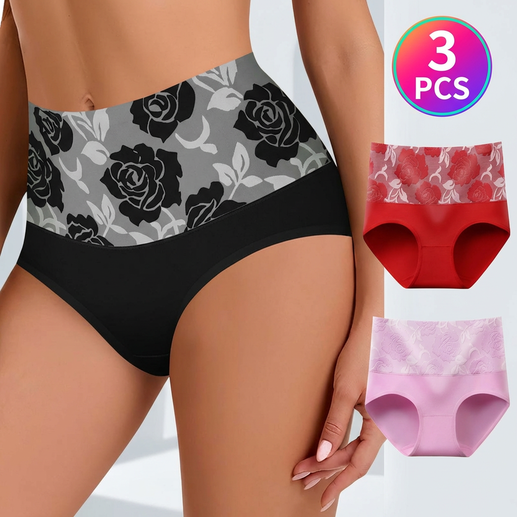 Signature Organic Cotton Tummy-Control Panties - BundleWear