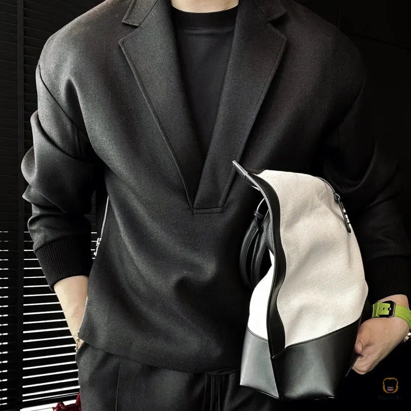 Style Meets Comfort — V-Neck Lounge Set for Every Moment