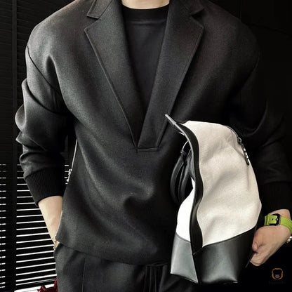 Style Meets Comfort — V-Neck Lounge Set for Every Moment