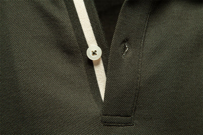 AIOPESON Long Sleeve Polo PL7016 - BundleWear