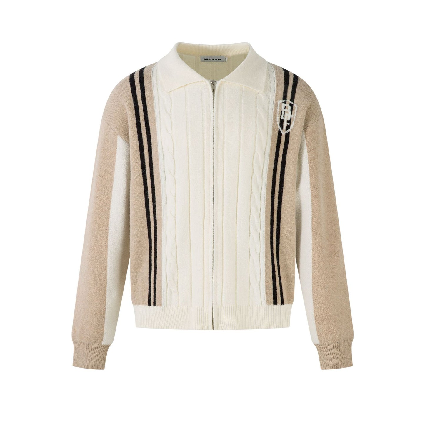 Striped contrasting couple sweater top - MATCHING MASTER