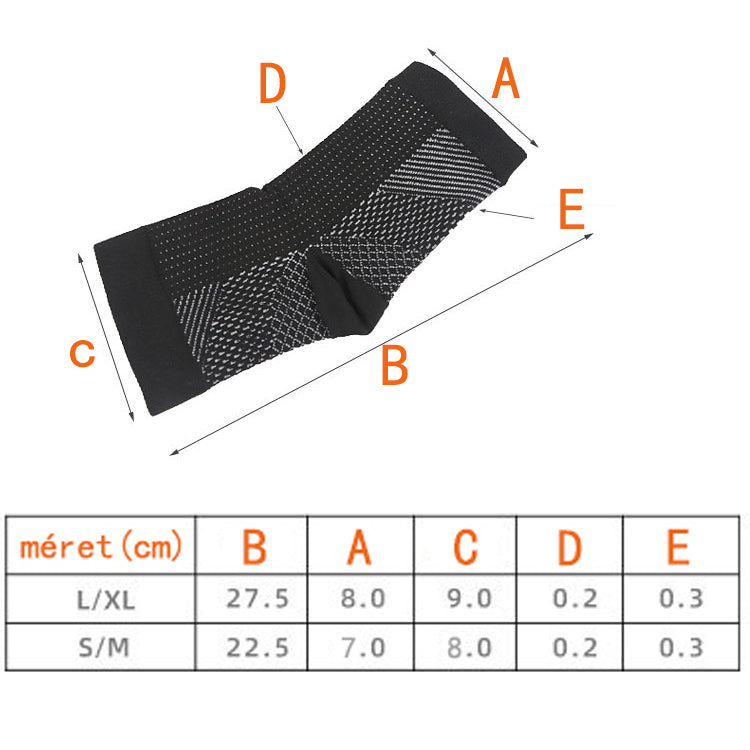 Compression Socks for Plantar Fasciitis, Achilles Tendonitis Relief - (2 Pair) Ankle Compression Sleeve for Heel Spurs, Foot Swelling & Fatigue - Arch Support Brace for Everyday Use