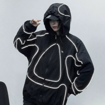 Self-illuminating top and pants set